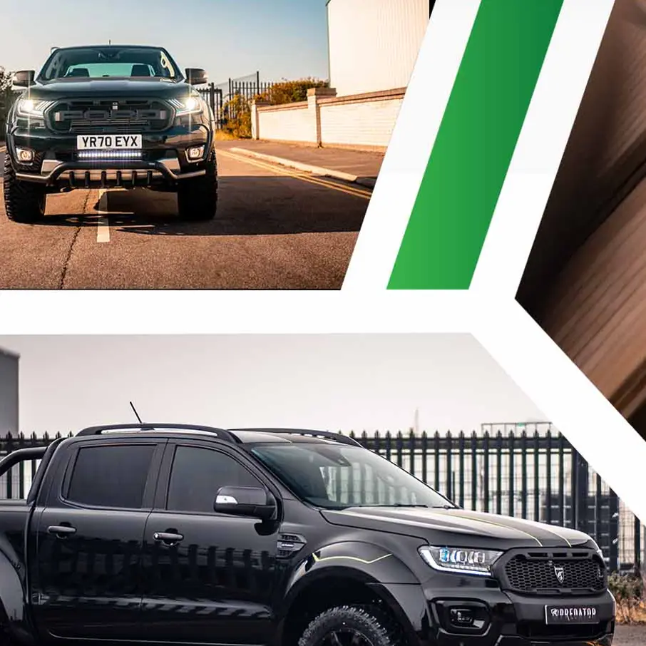 Rapid Vans Meta ads campaign landing page for van leasing